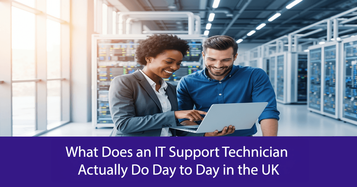 What Does an IT Support Technician Actually Do Day to Day in the UK