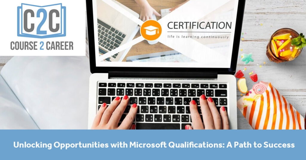 Unlocking opportunities with Microsoft qualifications , blog cover